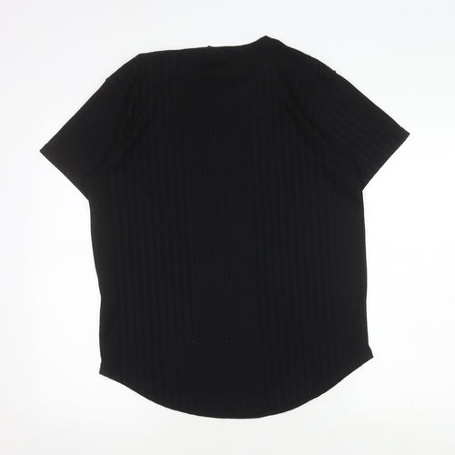 Gym King Men's Black XL Striped T-Shirt