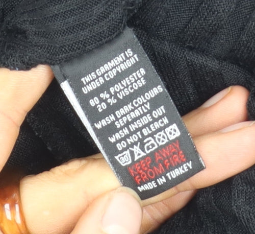 Gym King Men's Black XL Striped T-Shirt