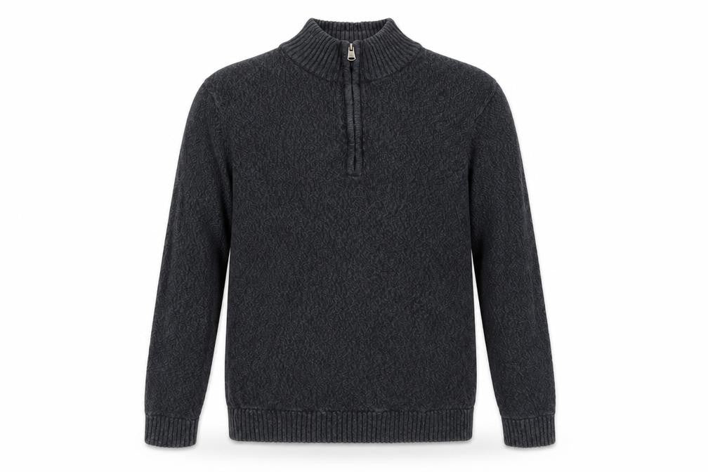 Front view of Tokyo Laundry Men's Black M jumper
