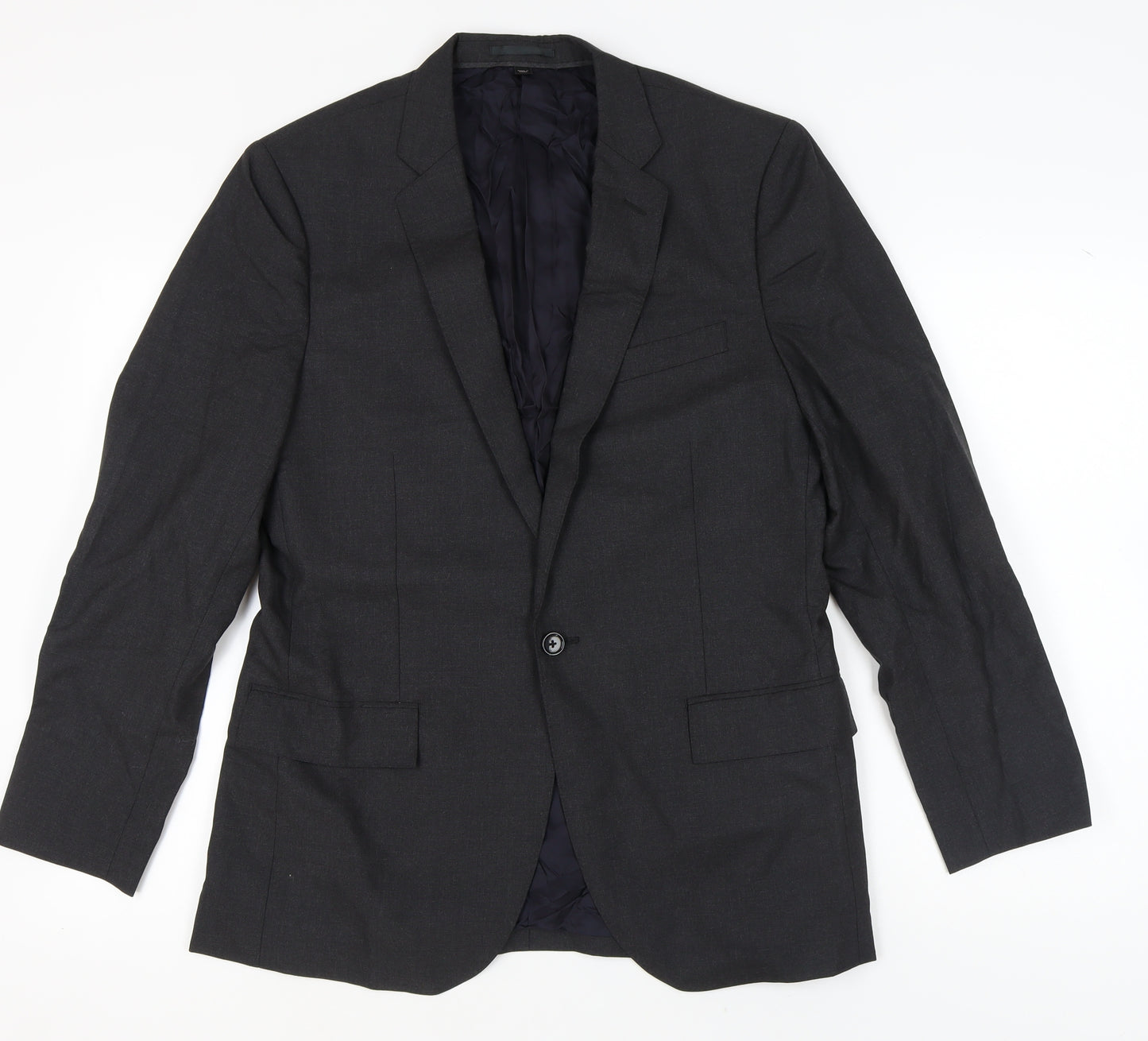 J. Crew Men's Black Wool Blazer - Size 40R