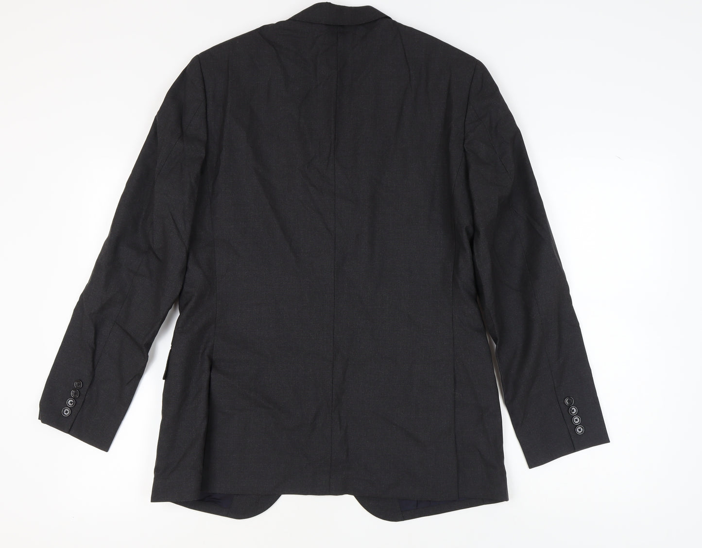 J. Crew Men's Black Wool Blazer - Size 40R