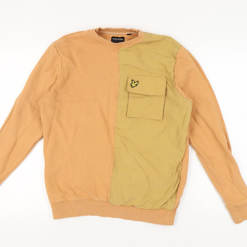 Lyle & Scott Men's Brown Pullover Sweatshirt M