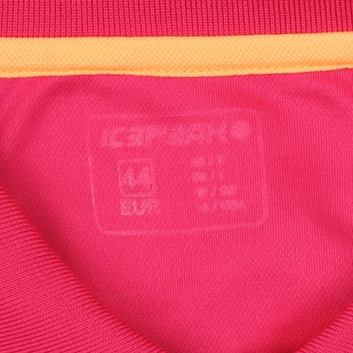 Icepeak Women's Pink Sleeveless Polo Shirt Size 14