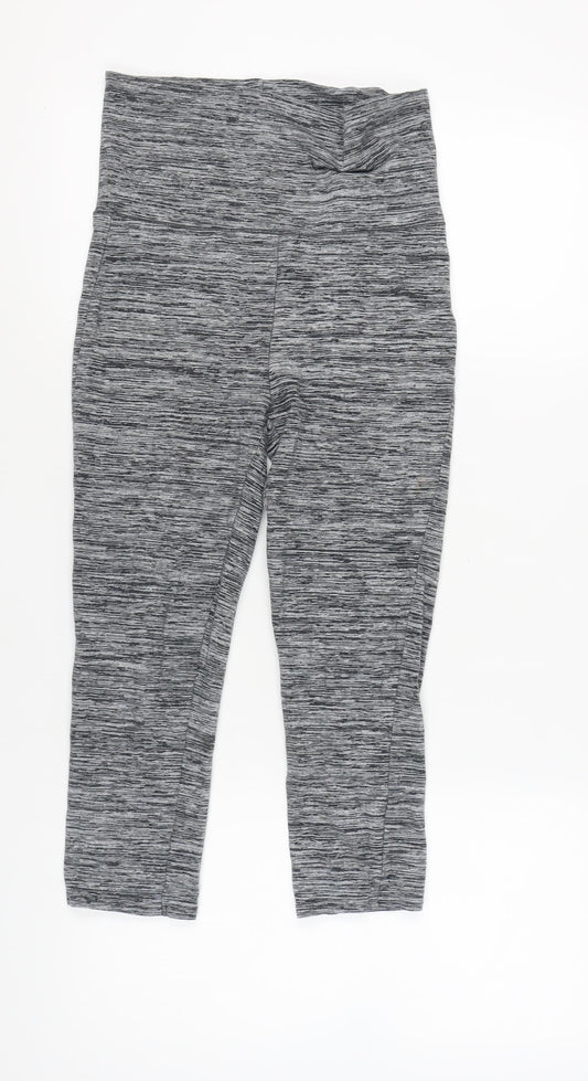 River Island Grey Leggings, Women Size 10, Cotton Blend