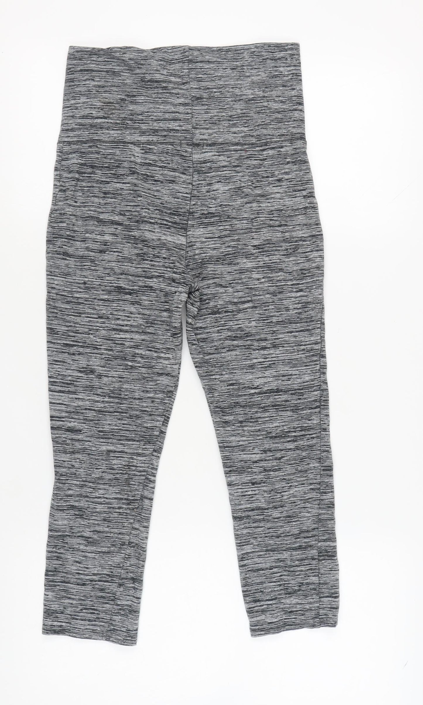 River Island Grey Leggings, Women Size 10, Cotton Blend