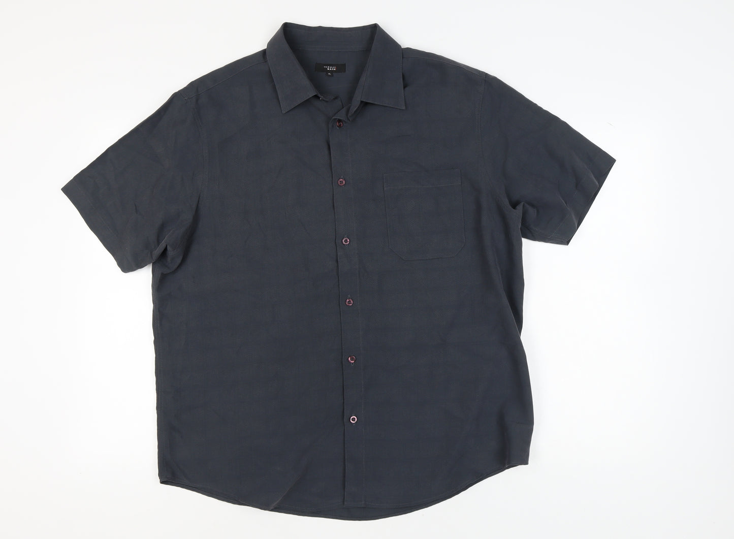 Thomas Nash Men's Black XL Short Sleeve Shirt