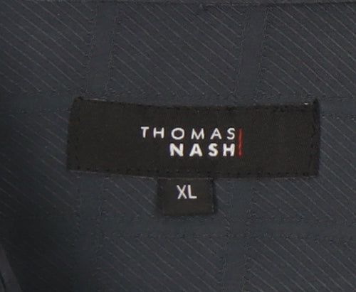 Thomas Nash Men's Black XL Short Sleeve Shirt