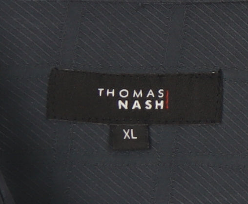 Thomas Nash Men's Black XL Short Sleeve Shirt