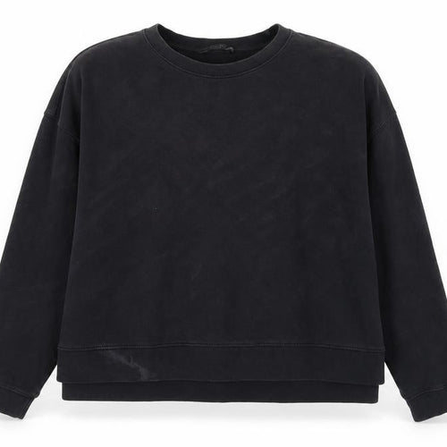 ALLSAINTS Unisex Black Cotton Pullover Sweatshirt Size M
