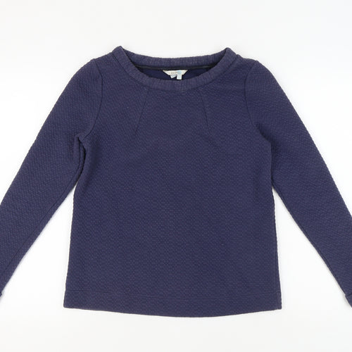 Boden Women's Blue Knit Top Size 10