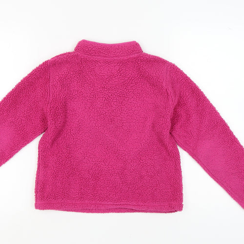 Peter Storm Girls Pink Fleece Pullover Sweatshirt 11-12 Years