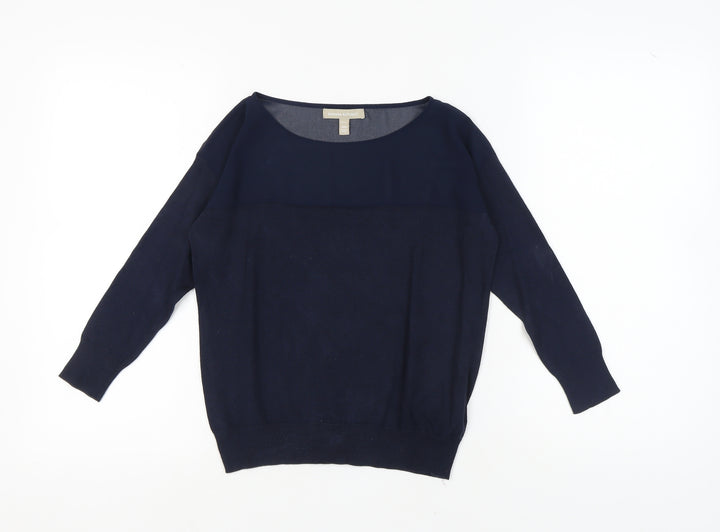 Banana Republic Women's Navy Blouse 2XS Petite