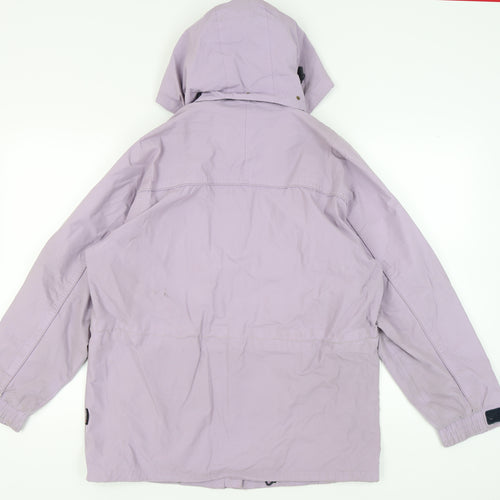 Trespass Women's Purple Anorak Jacket L Waterproof