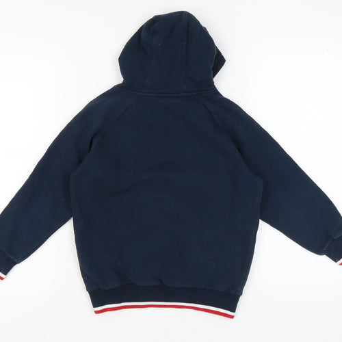 Pride of England Girls Blue Hoodie 9-10 Years, Rugby Sport Style