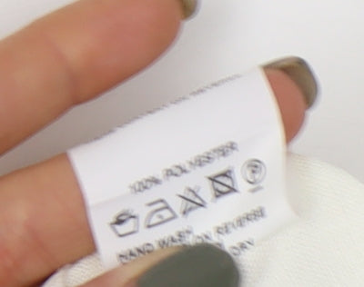 Eastex Women's Ivory Embroidered Blouse Size 10