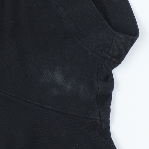 Jack & Jones Men’s Black Graphic T-Shirt Medium