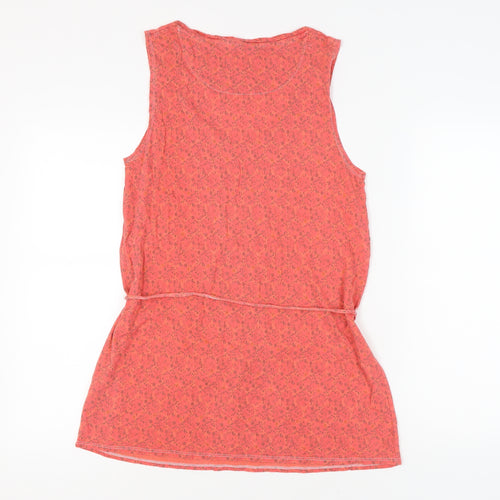 White Stuff Red Floral Tank Top, Women's Size 14