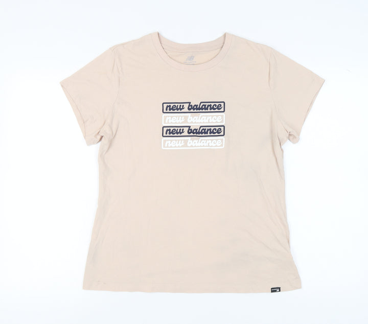 New Balance Women's Beige XL T-Shirt