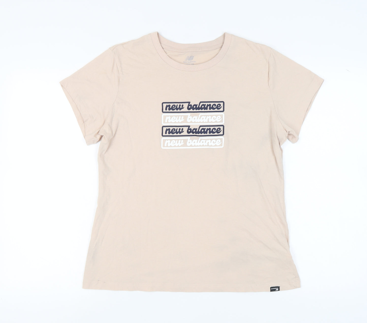 New Balance Women's Beige XL T-Shirt