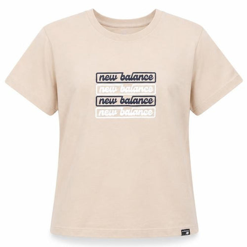 New Balance Women's Beige XL T-Shirt