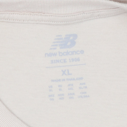 New Balance Women's Beige XL T-Shirt