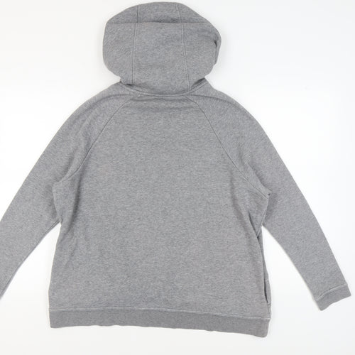 Nike Women's Grey Logo Hoodie XL