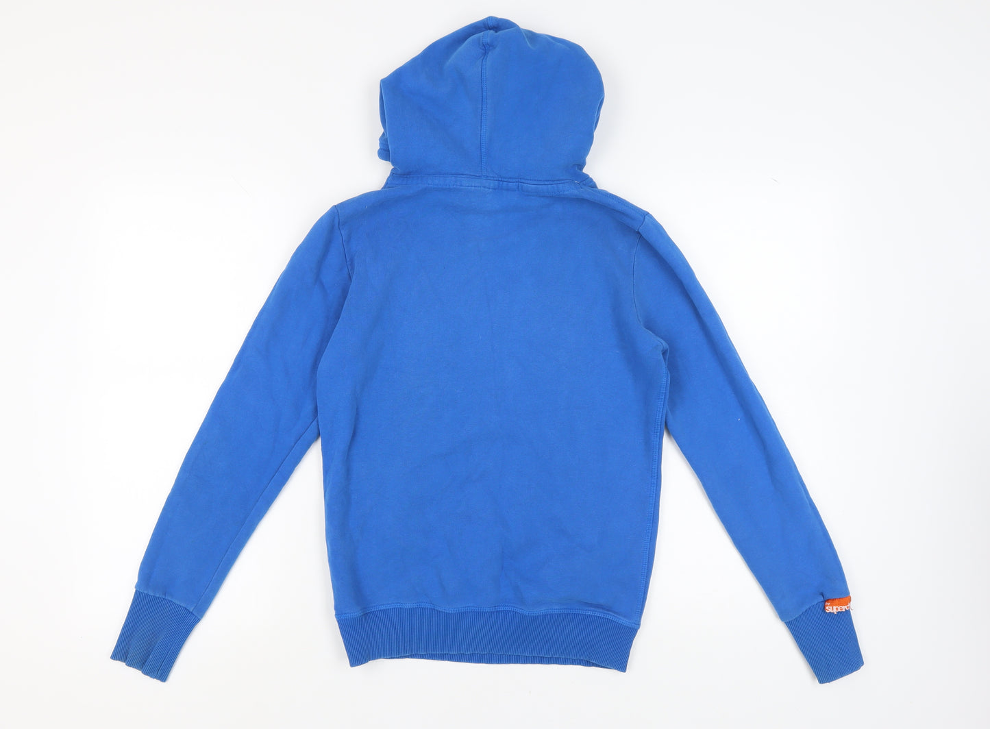 Superdry Men's Blue Pullover Hoodie Size S