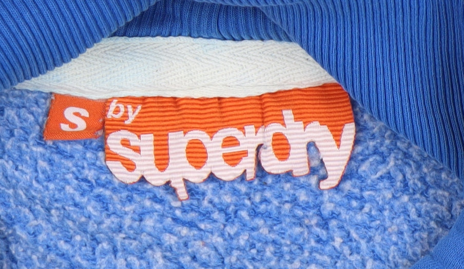 Superdry Men's Blue Pullover Hoodie Size S