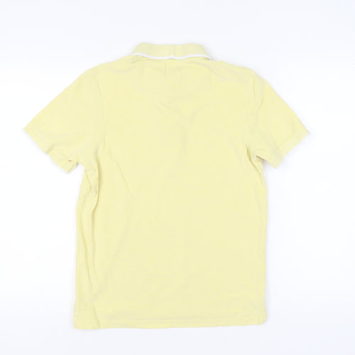Jack & Jones Yellow Men's Polo Shirt - Medium