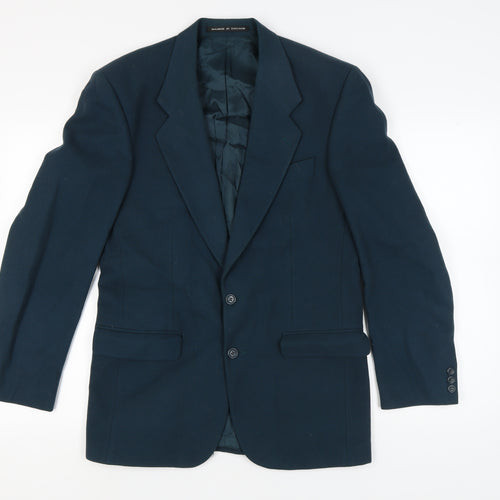 Centaur Men's Blue Long Blazer Jacket Size 38L
