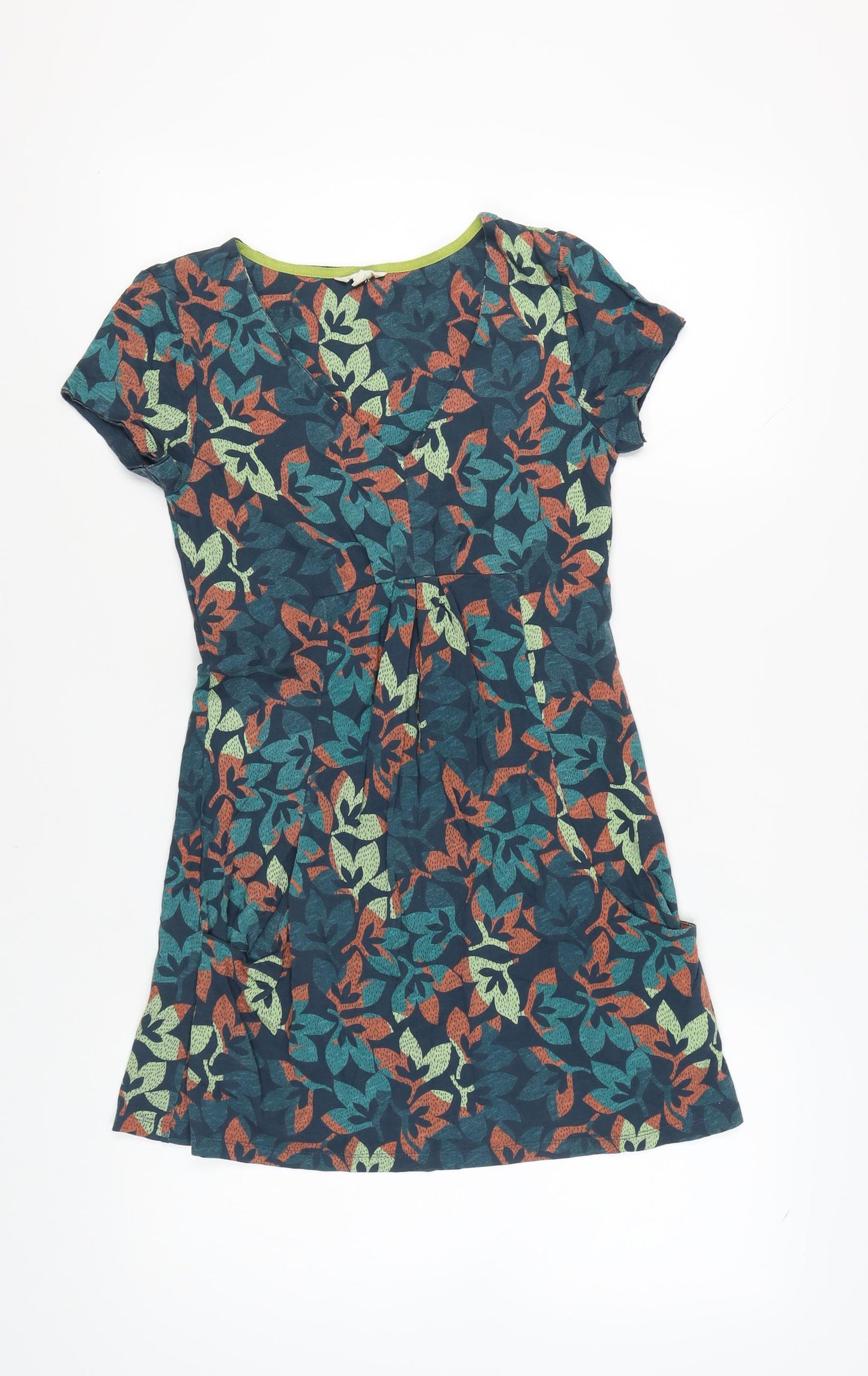 White Stuff Women's Multicoloured Floral Dress Size 8