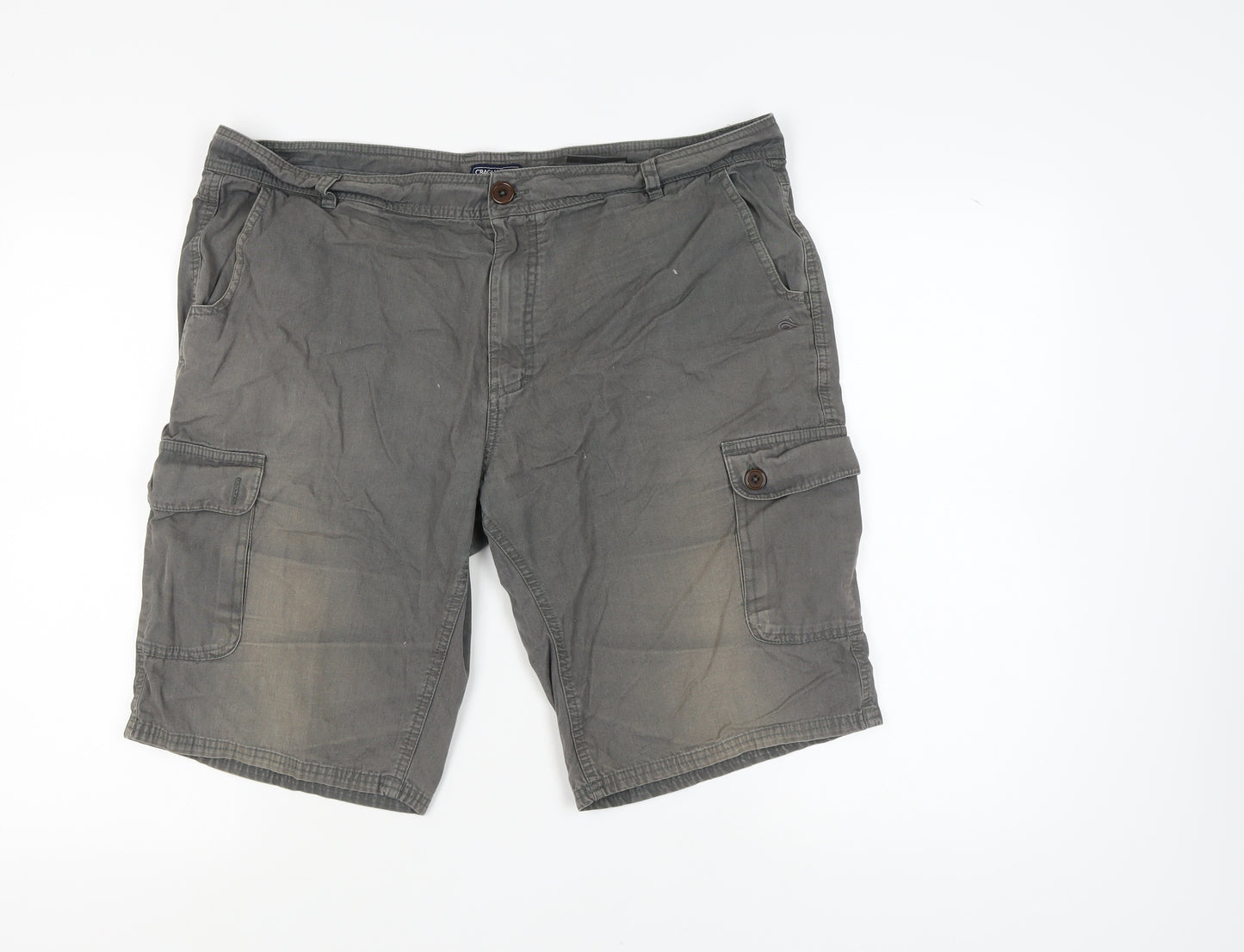 Craghoppers Men's Grey Cargo Shorts Size 40
