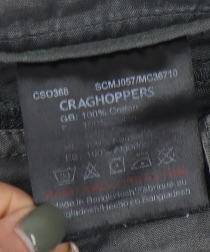 Craghoppers Men's Grey Cargo Shorts Size 40