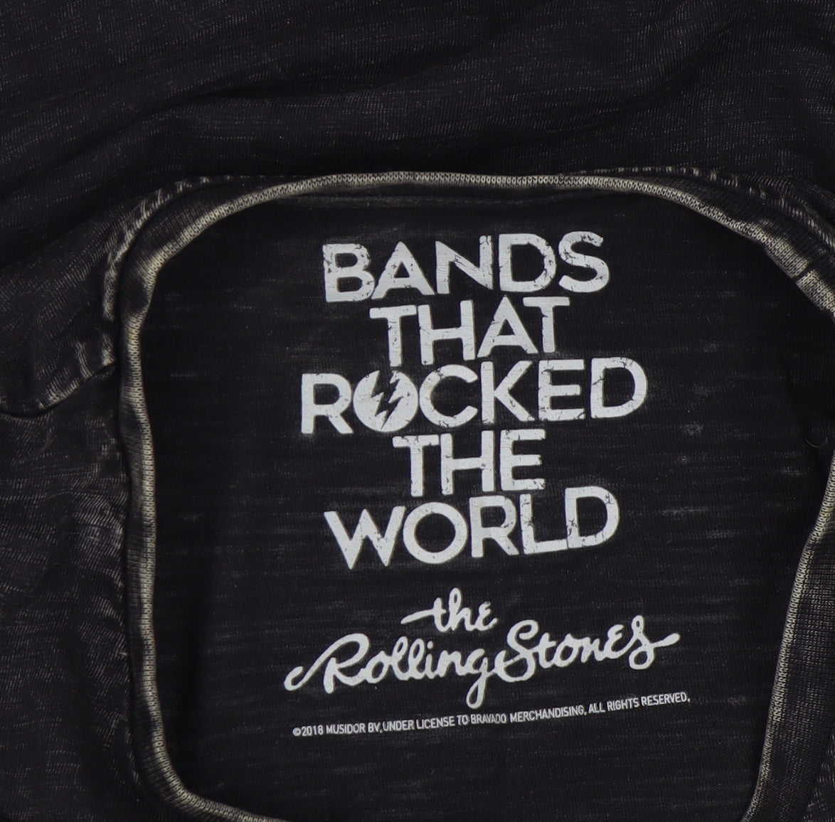 Bands That Rocked Unisex Black T-Shirt M