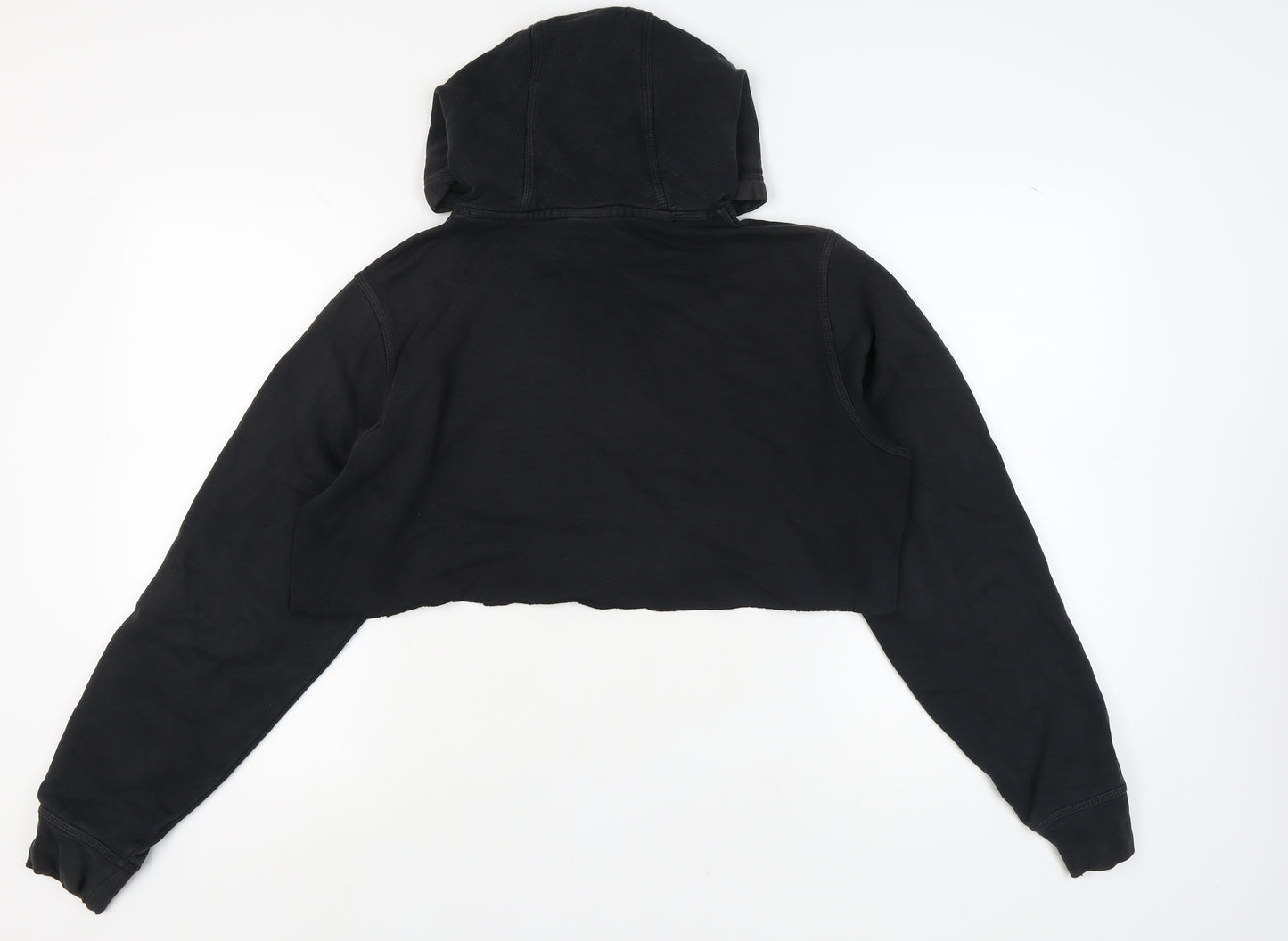 Nike Women's Black Hoodie Size L Pullover with Logo