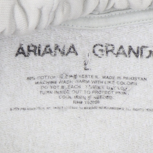 Ariana Grande Beige Pullover Hoodie Unisex Adults