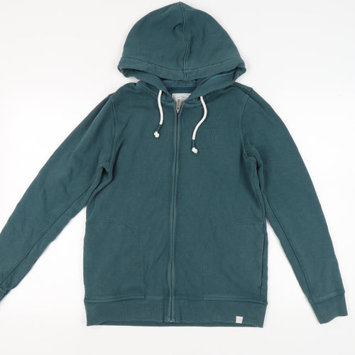 Fat Face Men's Green Full Zip Hoodie - Size S