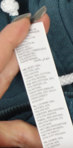 Fat Face Men's Green Full Zip Hoodie - Size S