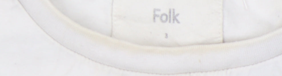 Folk Men's Multicoloured Crew Neck T-Shirt Medium