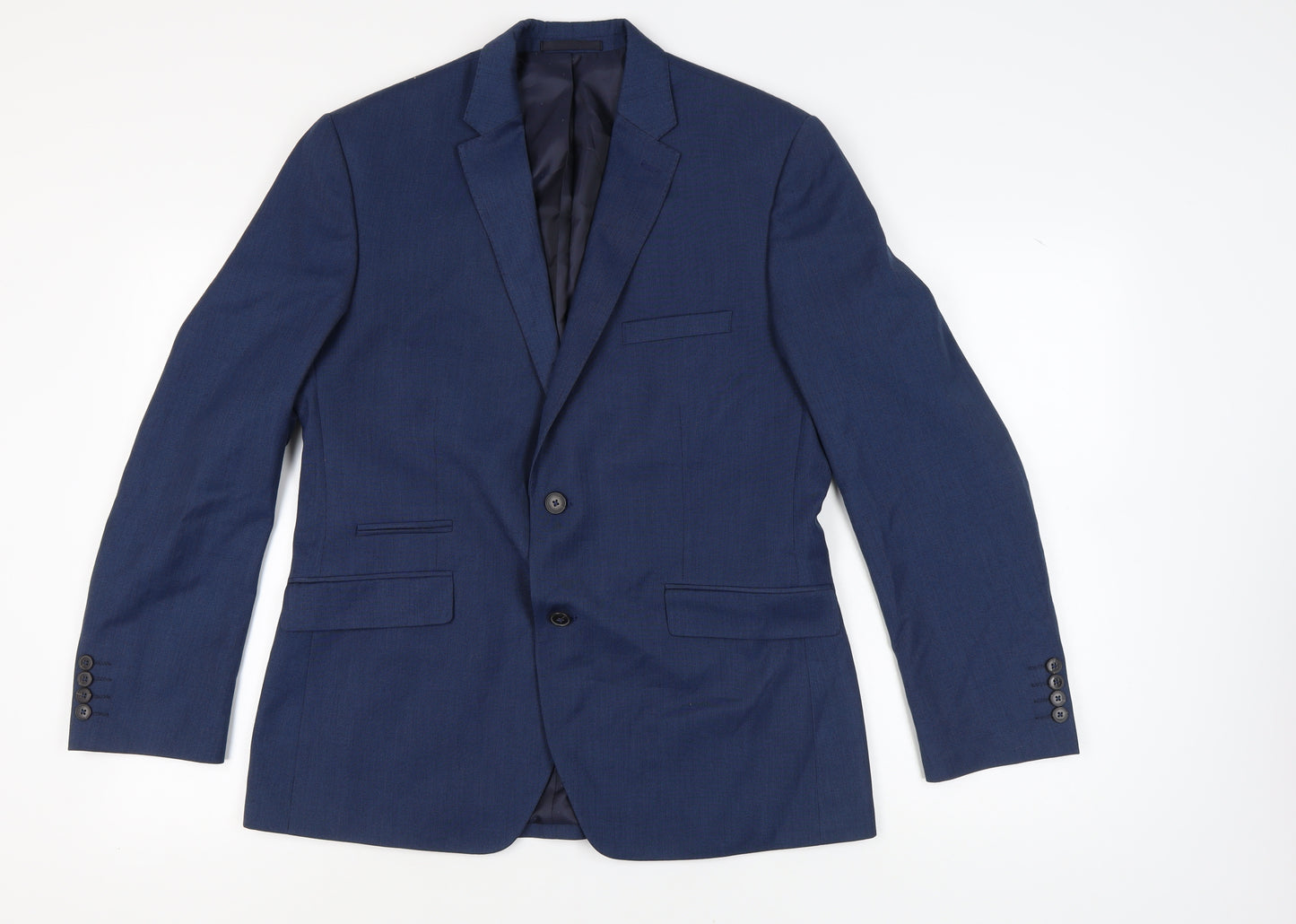Burton Menswear Blue Suit Jacket 42R Men's Classic