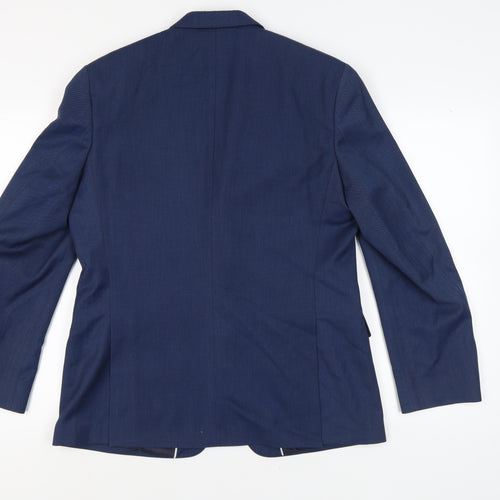 Burton Menswear Blue Suit Jacket 42R Men's Classic