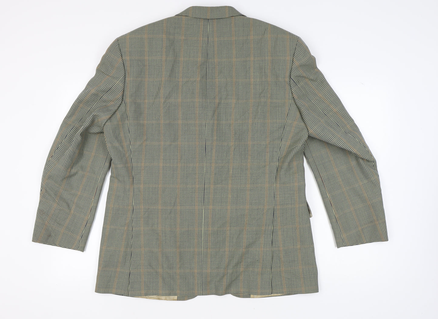 Lino Vierra Men's Multicoloured Check Blazer UK 42