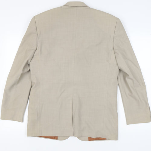 Farah Men's Beige Blazer 38S Business Attire