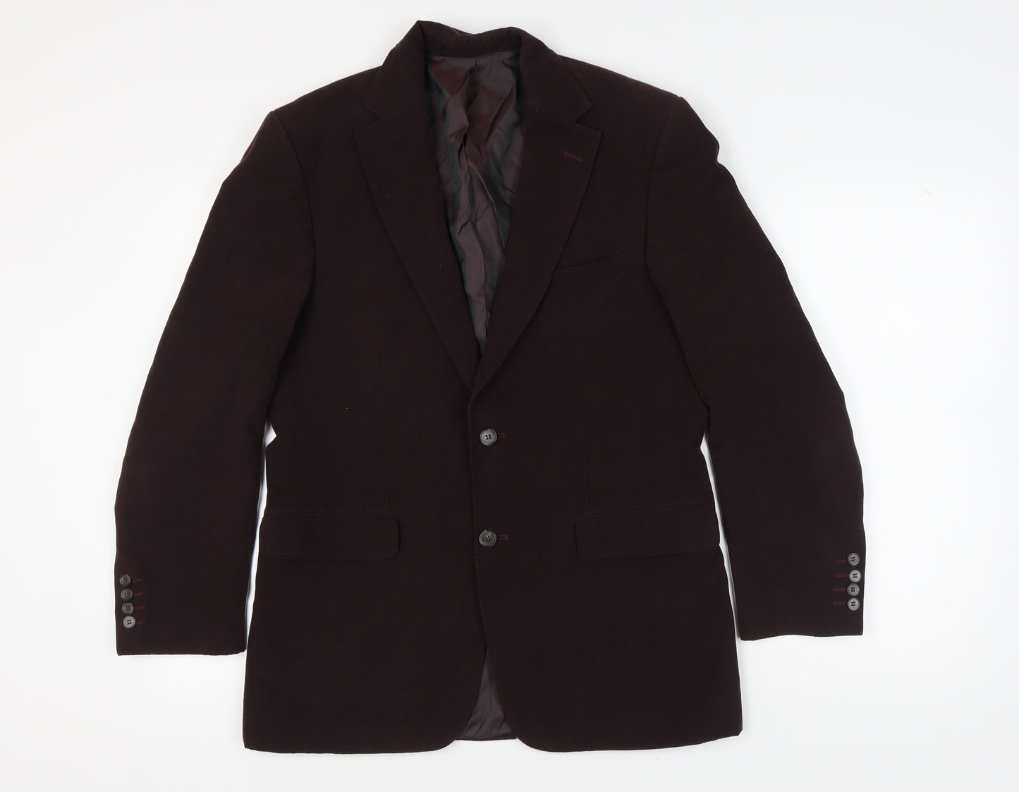 Marks and Spencer Men's Purple Blazer Jacket Size 38R