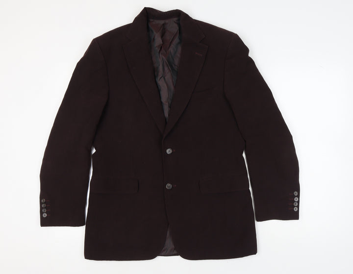 Marks and Spencer Men's Purple Blazer Jacket Size 38R