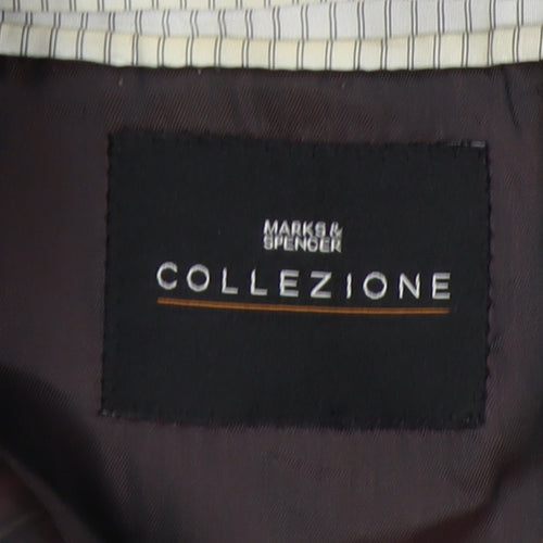 Marks and Spencer Men's Purple Blazer Jacket Size 38R