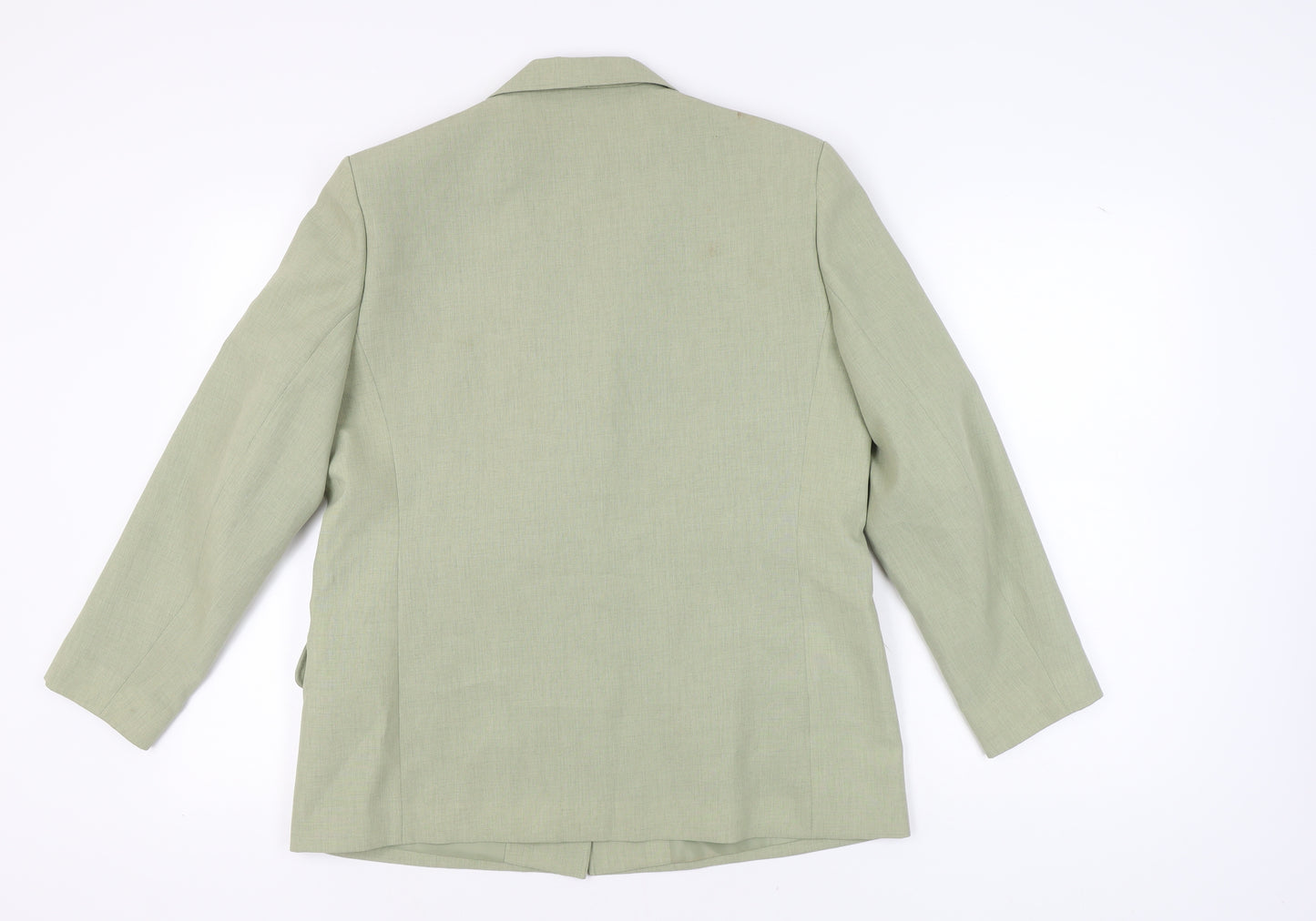 Eastex Women's Green Blazer, Size 14, Lined, Excellent