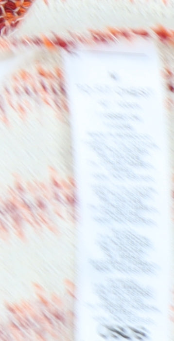 ASOS DESIGN Women's Multicoloured Striped Bomber Jacket M