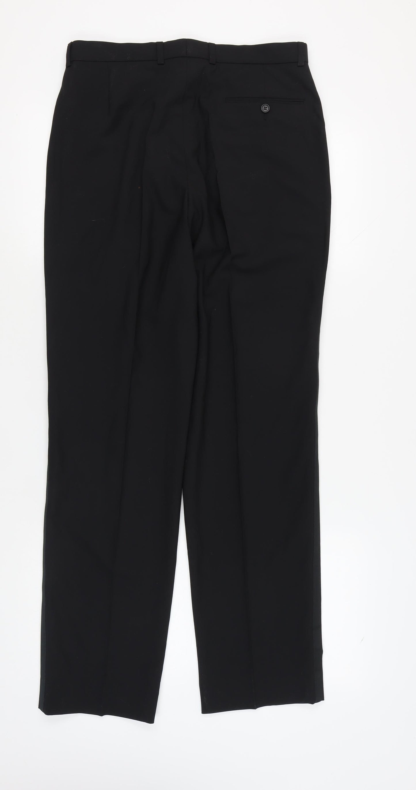 Marks and Spencer Men's Black Dress Pants 32