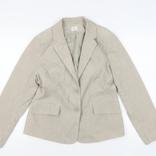 La Redoute Women's Beige Blazer UK 18